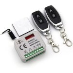 R�cepteur universel multi - fr�quence - kcvv - 300?868 mhz - ac / dc 9?30v - portes de garage - portails ...