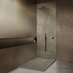 Receveur de douche - 180x90 - extra plat - natte �tanche pr� - mont�e - finition cuivr�e