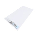 Receveur de douche 90 x 140 cm extra plat lucia en solicast surface ardoise blanc