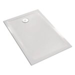 Receveur de douche - allia - prima - cramique - 120x80 cm - ultra - plat - antigliss pn18