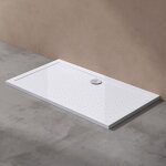 Receveur de douche bac à douche sogood lucia04ar acrylique anti - glisse blanc plat rectangulaire 80x140x4cm ... Receveur de douche bac à douche sogood lucia04ar acrylique anti - glisse blanc plat rectangulaire 80x140x4cm ...
