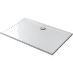 Mai & mai receveur de douche 70x80x4cm anti glisse bac � douche blanc rectangulaire lar