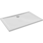 Receveur de douche extra - plat - jacob delafon - gaspard - 120x80cm - céramique - blanc Receveur de douche extra - plat - jacob delafon - gaspard - 120x80cm - céramique - blanc