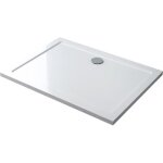 Mai & mai receveur de douche 70x80x4cm bac  douche en acrylique blanc rectangulaire f2