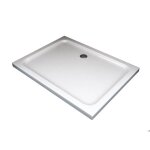 Receveur de douche rectangulaire surbaiss� en abs avec bonde inclus h. 5 cm - 70 x 90