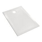 Receveur renova 140x80x4. 5cm - geberit - blanc - � poser et / ou � encastrer