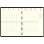Recharge agenda de bureau eurotime 27s spiral� 21 x 27 cm semainier janvier � d�cembre