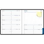 Recharge agenda - exacompta - lady 18 - 15 x 17 cm - semainier - couverture souple