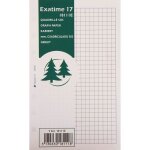 Recharges pour agenda exatime 17 - exacompta - quadrillé 5x5 - 44 feuillets - 172x105 mm Recharges pour agenda exatime 17 - exacompta - quadrillé 5x5 - 44 feuillets - 172x105 mm