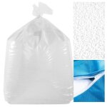 Recharge billes de polystyrne pour pouf gant big52 - livedeco - 250 l - blanc - adulte