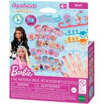 La recharge dongles - aquabeads - barbie - 40 ongles avec d�corations - d�s 4 ans