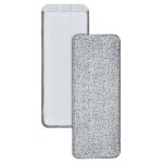Recharge microfibre pour balai - xvx - 2 pi�ces serpilli�re lavable - pour nettoyage sol et surface