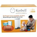 Korbell standard pack de 3 recharges 16l