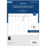 Recharge - filofax - a5 - semaine sur deux pages - couverture souple - mixte Recharge - filofax - a5 - semaine sur deux pages - couverture souple - mixte