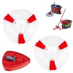 Recharge serpilleremicrofibre ttes de balai pour vileda&o - cedar easywring replacement headsaccessoires ...