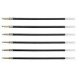 Recharge stylo bille - bic - 4 colours - pointe moyenne 1 mm - couleur noire - lot de 6