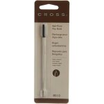 Recharge pour stylo � bille - cross - pointe moyenne - encre noire - rechargeable - mixte