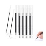 Recharges de stylo bille - noname - 50 pcs - pointe fine 07 mm - couleur noir - rechargeable