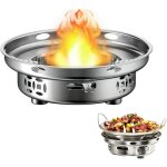 Rchaud  alcool portablerchaud de camping portablerchaud  alcool rondpole  alcool  feu rglablepour ...