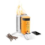 Rchaud campstove 2 + pour repas nomade en plein air cuisson fonction chargeur externe biolite