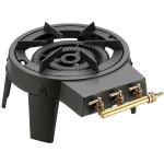 Rchaud en fonte rond 3 robinets - 8. 6 kw