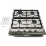 R�chaud � gaz 23 r�chaud � gaz en acier inoxydable r�chaud 4 feux po�le int�gr� pour gaz naturel