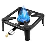 R�chaud � gaz 30x30x15cm r�chaud � gaz int�gr� - atelix - support robuste l�ger et portable convient ...