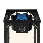 Rchaud  gaz 1 feu 4500w 4 pieds modulables 3 hauteurs bruleur en fonte - cuisine extrieure 40 x 40 ...