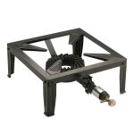 Réchaud à gaz 7. 5kw acier émaillé bruleur fonte réchaud traiteur 4 pieds cuissons extérieures Réchaud à gaz 7. 5kw acier émaillé bruleur fonte réchaud traiteur 4 pieds cuissons extérieures