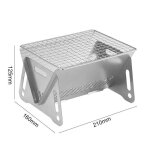 Rchaudmini pole  bois dextrieur portable camping pique - nique barbecue voyage cuisinire  bois ...