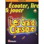 Recueil de partitions - de haske - saxophone alto - tr�s facile - noir - �couter lire et jouer