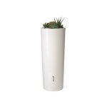 R�cup�rateur deau de pluie 2 en 1 color 350l avec bac � fleur - blanc - garantia