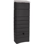 Rcuprateur eau mural anthracite 300 litres + raccord chneau inclus bellijardin