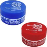 Red one blue & red aqua hair wax cire coiffante