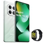 Redmi note 15 8 go + 256 go batterie longue autonomie de 6 000mah forest green + redmi watch 5 active ...