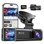 Redtiger f7np dashcam 4k avant arri�re 128go ? gps wifi 5. 8ghz capteur starvis 2 vision nocturne mode ...