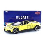 Voiture miniature - bburago - bugatti w16 mistral cabriolet 11051y - �chelle 1 / 18 - cabriolet - � partir ...