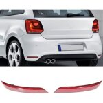 R�flecteur feu arri�re rouge gauche / droit polo 6r / 6c ?2014 remplace 6c0945105b / 6c0945106b couvercle ...