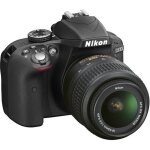 Reflex - nikon - d3300 - capteur cmos 24. 2 mgapixels - ecran 3  - vido full hd