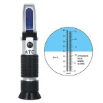Rfractomtre de concentration de sucre de vin compteur dalcool portatif raisin brix atc rfractomtre ...