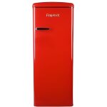 Rfrigrateur armoire rtro frigelux rf218rra + + 218 l (194 l + 24 l) ? rouge clairage incandescent ...