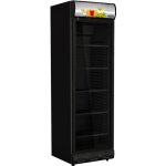 Rfrigrateur 1 porte en verre noir sens ouverture porte gauche