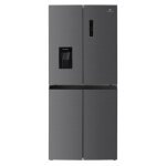 R�frig�rateur 4 portes avec distributeur deau - 464l - total no frost - l79 cm x h 180 cm - inox - classe ...