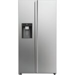 Rfrigrateur amricain - haier - hsw59f18eimm - classe e - 601 l - 36 db - platinium