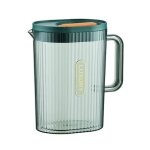 Résistant réfrigérateur carafe à eau conteneur à été avec couvercle vert Résistant réfrigérateur carafe à eau conteneur à été avec couvercle vert