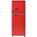 R�frig�rateur classic 92 l - avec r�frig�rateur - cong�lateur - classe d - led int�rieure - 106 cm de ...