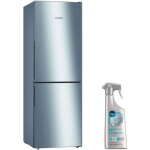 Bosch rfrigrateur frigo combin inox 289l froid brass eclairage led