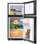 R�frig�rateur combin� - 60l - led - classe e - tapis antid�rapants - r�frig�rant r600a pour prot�ger ...