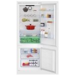 Rfrigrateur encastrable beko - technologie harvestfresh - 2 portes - 400l - froid brass