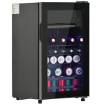 Rfrigrateur mini frigo - langtu - sc - 76a - 76l - 6l conglateur - clairage led - silencieux